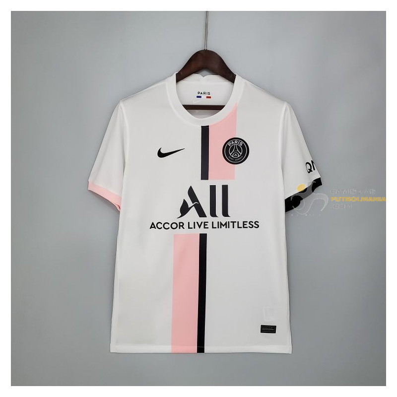 trapo Punto de exclamación superávit Camiseta Paris Saint-Germain Segunda Equipación 2021-2022