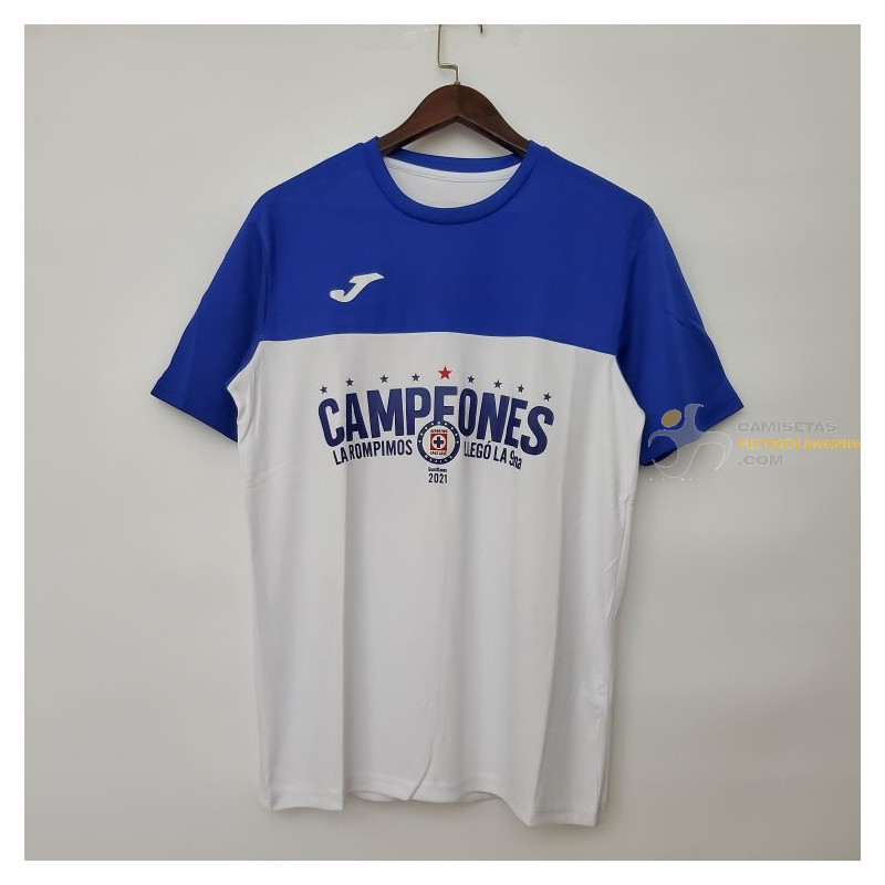 Camiseta Cruz Azul Edicion Especial Campeones 2021-2022