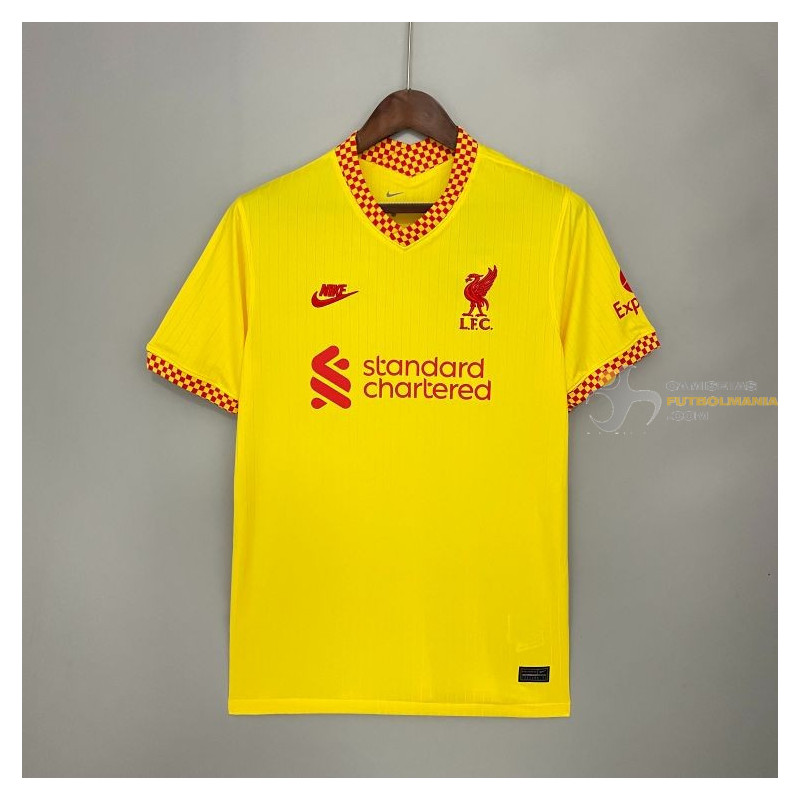 Camiseta Liverpool Tercera Equipación 2021-2022