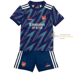 Camiseta y Pantalón Niños Arsenal Tercera Equipación 2021-2022