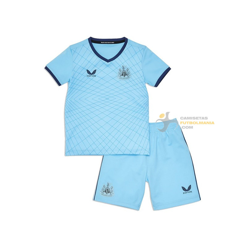 Camiseta y Pantalón Niños Newcastle Tercera Equipación 2021-2022