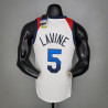 Camiseta NBA Zachary LaVine USA Blanca Silk Version 2021