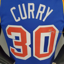 Camiseta NBA Stephen Curry Golden State Warriors 75th Anniversary Silk Version 2021