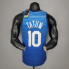 Camiseta NBA Jayson Tatum 10 USA Azul Silk Version 2021