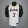 Camiseta NBA Carmelo Anthony 7 Los Angeles Lakers Blanca Silk Version 2021