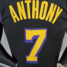 Camiseta NBA Carmelo Anthony 7 Los Angeles Lakers Black Silk Version 2021