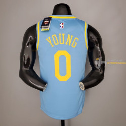 Camiseta NBA Young 0 Los Angeles Lakers MPLS Silk Version 2021