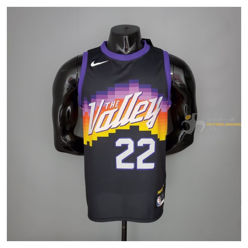 Camiseta NBA Deandre Ayton 22 Phoenix Suns The Valley Silk Version 2021