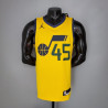 Camiseta NBA Donovan Mitchell Utah Jazz Silk Version Amarilla 2021