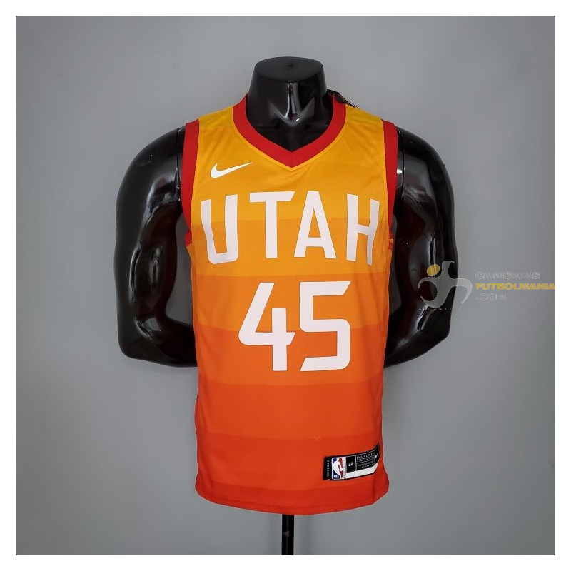 lavandería compilar legislación Camiseta NBA Donovan Mitchell Utah Jazz Gradient Silk Version 2021