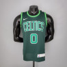 Camiseta NBA Jayson Tatum 0 Celtics Boston Silk Version 2021