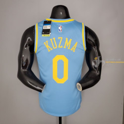 Camiseta NBA Kyle Kuzma 0 Los Angeles Lakers MPLS Silk Version 2021