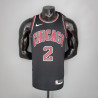 Camiseta NBA LaMelo Ball 2 Chicago Bulls Silk Version Negra 2021