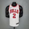Camiseta NBA LaMelo Ball 2 Chicago Bulls Silk Version Blanca 2021