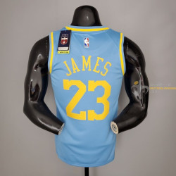 Camiseta NBA Lebron James 23 Los Angeles Lakers MPLS Silk Version 2021