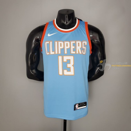 Camiseta NBA Paul George 13 Los Angeles Clippers Silk Version 2021