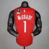 Camiseta NBA Tracy McGrady 1 Houston Rockets Roja Silk Version 2021