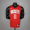 Camiseta NBA Yao Ming 11 Houston Rockets Roja Silk Version 2021