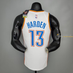 Camiseta NBA James Harden de Houston Rockets Silk Version White 2021