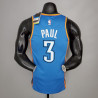 Camiseta NBA Chris Paul 3 Oklahoma City Thunder Silk Version Blue 2021-2022