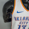 Camiseta NBA Paul George 13 Oklahoma City Thunder Silk Version White 2021-2022