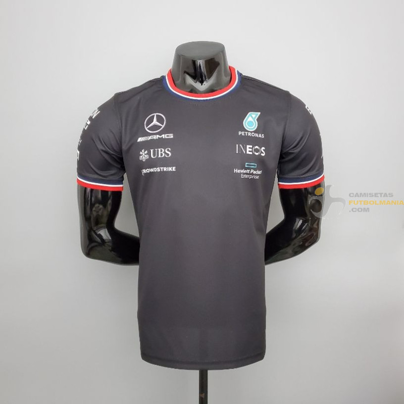 Camiseta F1 Mercedes-Benz Racing Team Black 2021-2022