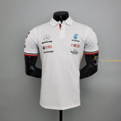 Camiseta F1 Mercedes-Benz Racing Team White 2021-2022