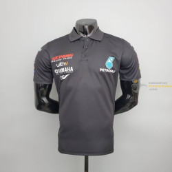 Polo Yamaha Racing Team Motogp Full Black 2021-2022