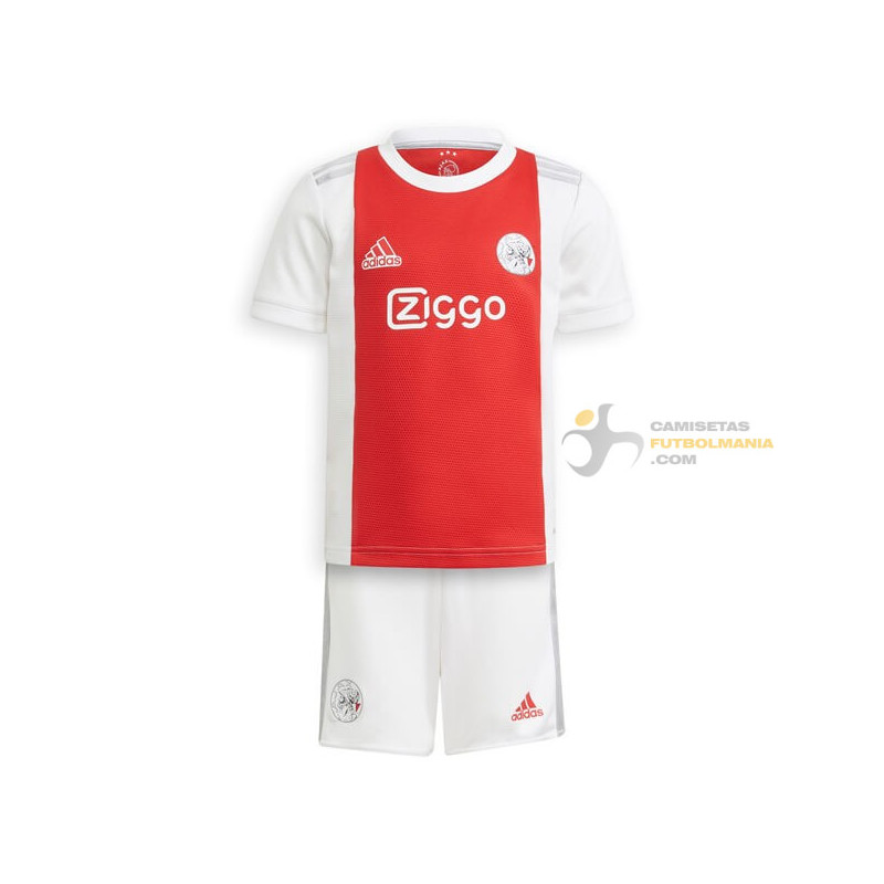 Camiseta y Pantalón Niños Ajax Primera Equipación 2021-2022
