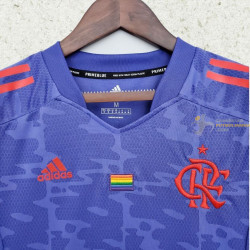 Camiseta Flamengo Pride Blue 2021-2022