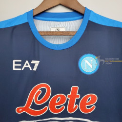 Camiseta Nápoles Conmemorativa Maradona Azul 2021-2022