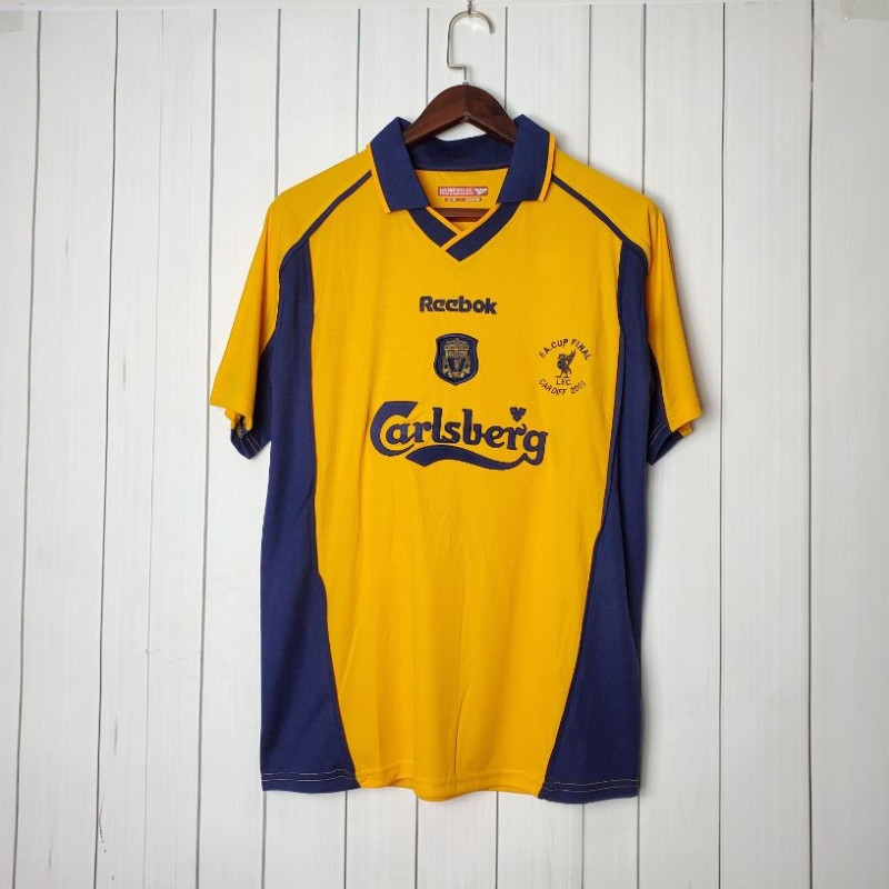 Camiseta Liverpool Segunda Equipación Retro Clásica 2000-2001
