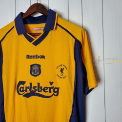 Camiseta Liverpool Segunda Equipación Retro Clásica 2000-2001