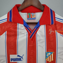 Camiseta Atlético de Madrid Primera Equipación Retro Clásica 1996-1997