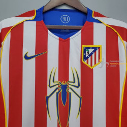 Camiseta Atlético de Madrid Primera Equipación Retro Clásica 2004-2005