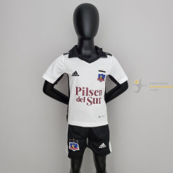 Camiseta y Pantalón Fútbol Niños Club Social y Deportivo Colo-Colo Primera Equipación 2022-2023