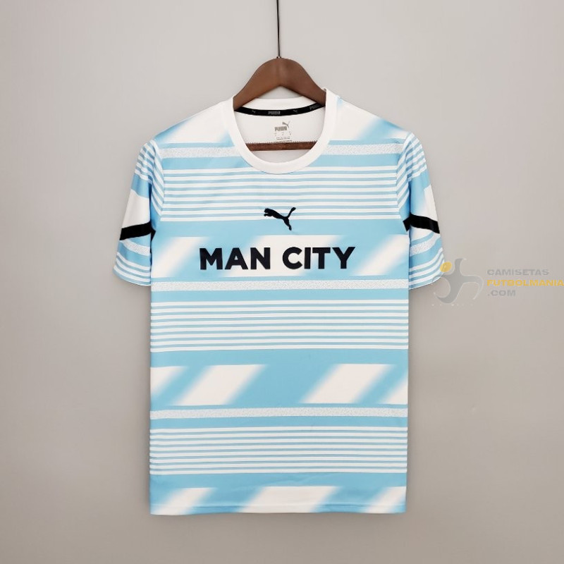 Camiseta Fútbol Manchester City Entrenamiento Pre-Match 2022-2023