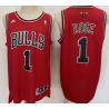 Camiseta NBA Derrick Rose de los Chicago Bulls Roja 2020-2021