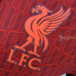 Camiseta Futbol Liverpool Entrenamiento Roja Versión Jugador 2022-2023