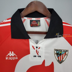 Camiseta Fútbol Athletic Bilbao Primera Equipación Retro Clásica 1997-1998