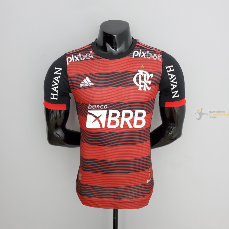 Camiseta Flamengo Primera Equipación Versión Jugador All Sponsor 2022-2023