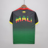 Camiseta Futbol Mali Negra Verde 2022