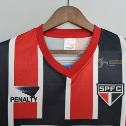 Camiseta Futbol Sao Paulo Segunda Equipación Retro Clásica 1991