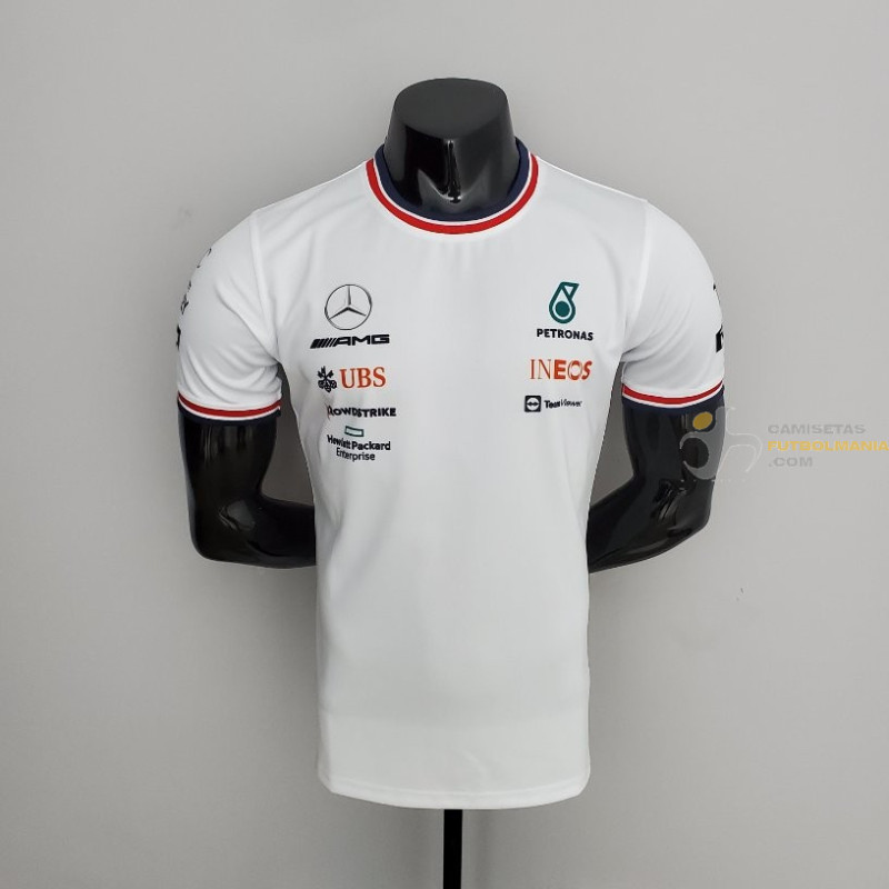 Camiseta F1 Petronas Blanca 2022