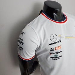 Camiseta F1 Mercedes-Benz Team Petronas Blanca 2022