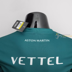Camiseta F1 Sebastian Vettel 5 Aston Martin Racing Team 2022