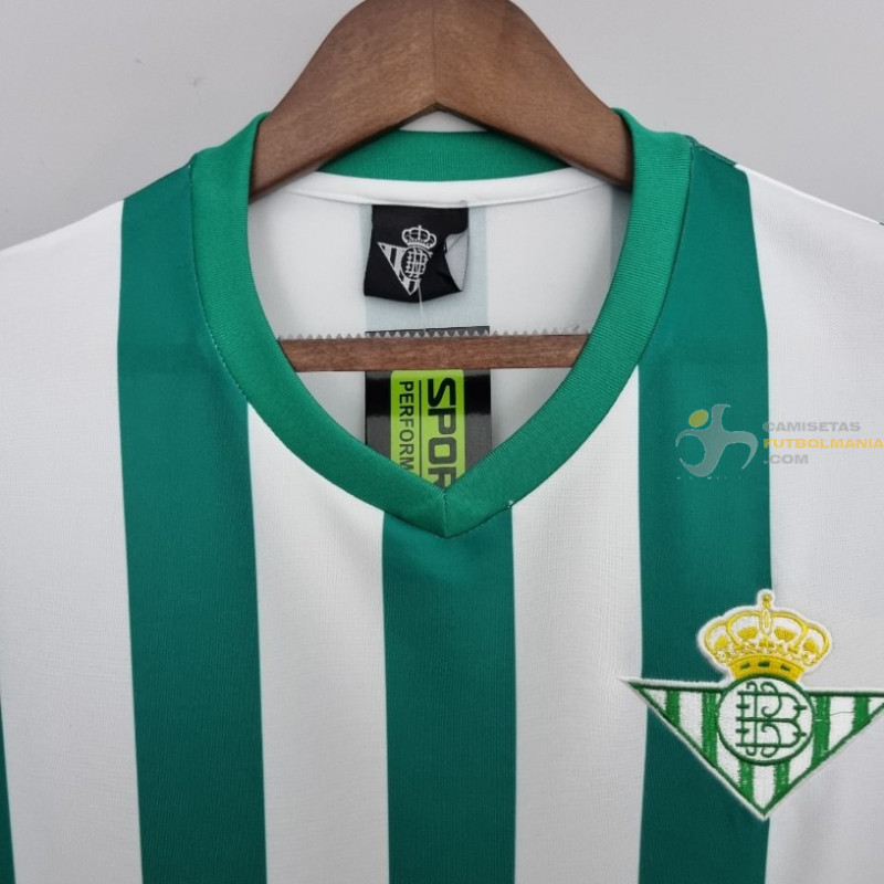 Camiseta Futbol Real Betis Balompié Retro Clásica 1976 1977