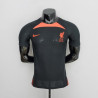 Camiseta Fútbol Liverpool Entrenamiento Black Versión Jugador 2022-2023