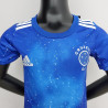 Camiseta y Pantalón Futbol Niños Cruzeiro Primera Equipación 2022-2023