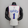 Camiseta NBA JAMES HARDEN 1 Philadelphia 76ers 75 Anniversary Silk Version 2022